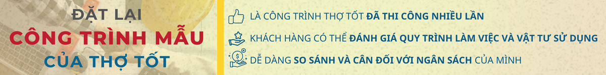 Đặt lại công trình mẫu