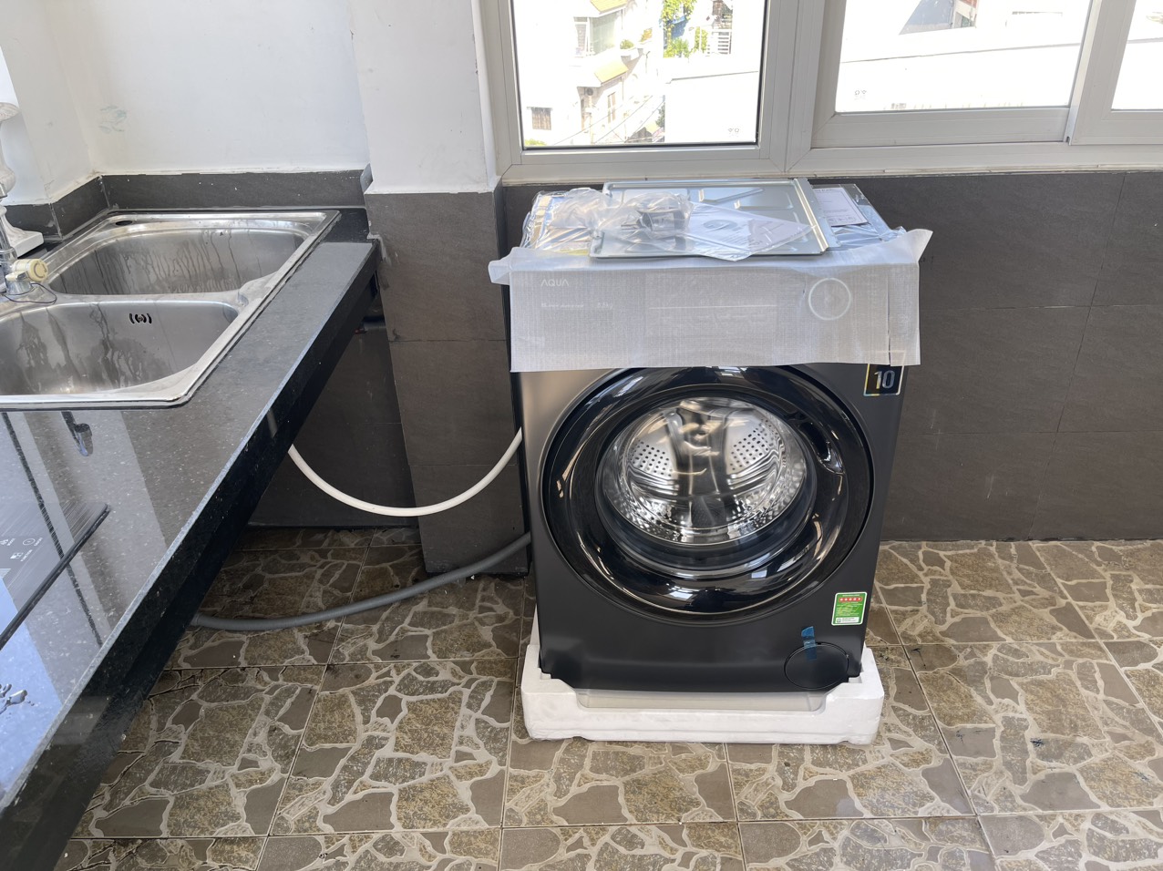 Lắp đặt máy giặt