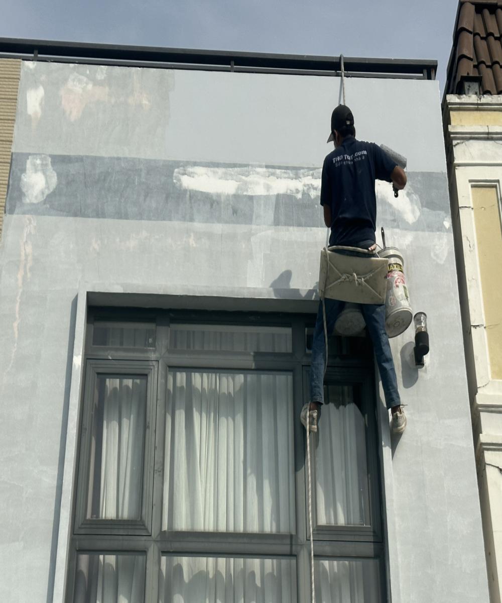 Sơn ngoài trời (leo trèo)