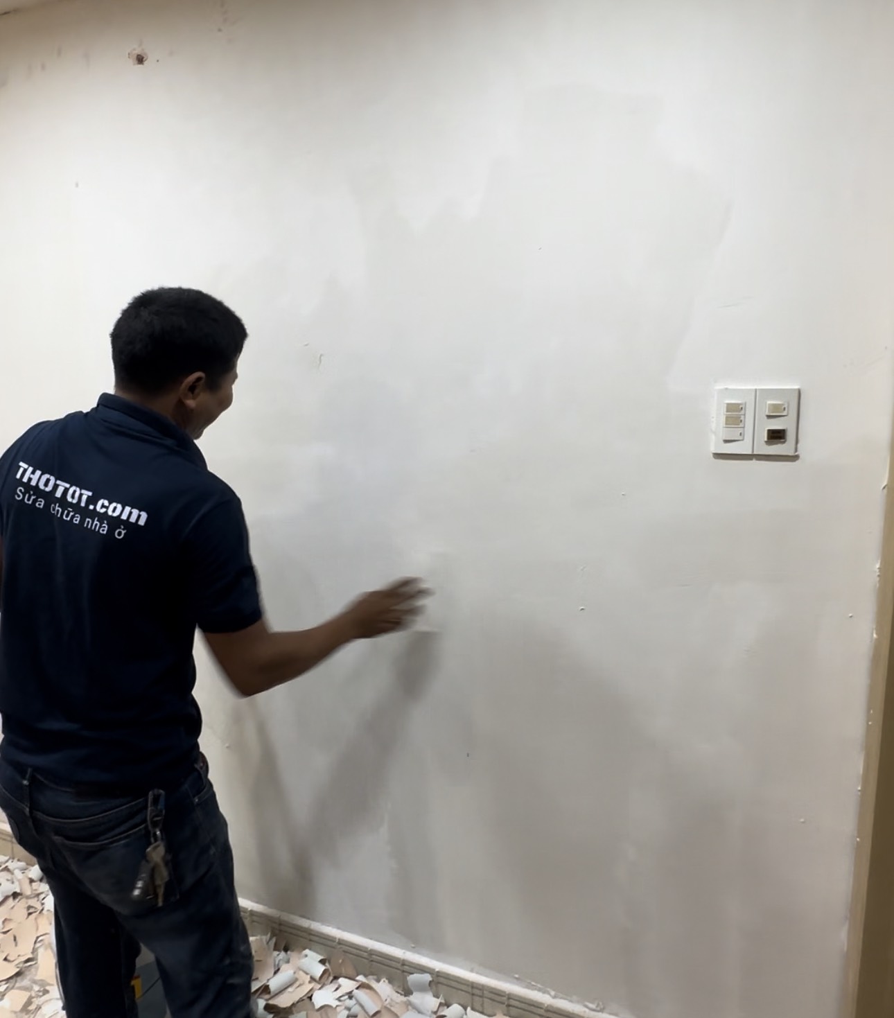 Sơn trong nhà (có bả)