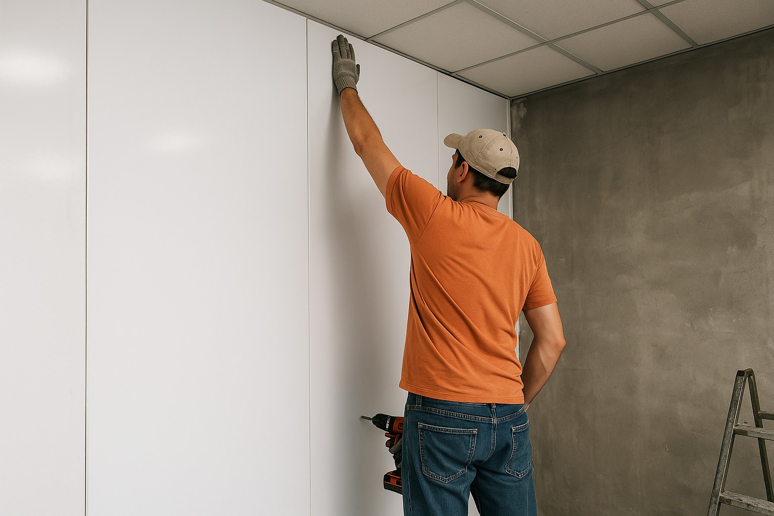 Tấm Alu trong nhà (PE)